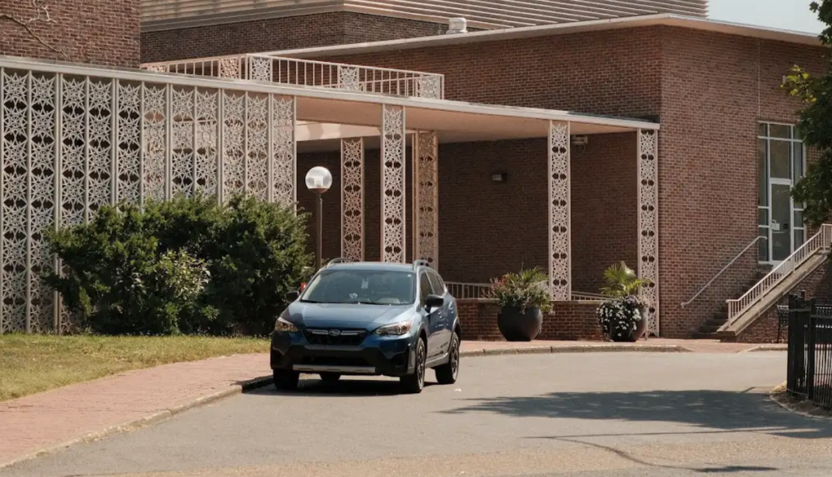 Main entrance to Branscomb Quad, as photographed on Aug. 27, 2024 (Hustler Multimedia/Nafees-ul Haque)